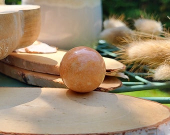 Calcite Ball Sphere Gemstone Hand Flatterer