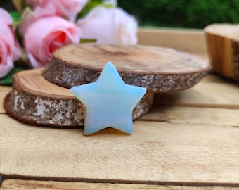 Moonstone star gemstone hand flatterer