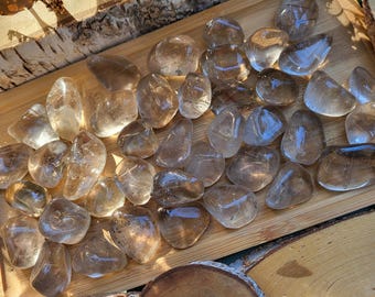 Smoky Quartz Gemstone Tumbled Stone