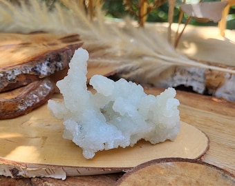 Prehnite Cluster Gemstone Natural Raw Prehnite Tumbled Crystal Bombay India