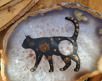 Cat Ball Stand Wooden Stand for Gemstone Balls Ball Holder Gemstone Ball Crystal Ball Stand Display