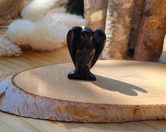 Tourmaline Angel Crystal Gemstone Talisman Black Tourmaline