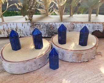 Gemstone Tower Obelisk Lapis Lazuli Reiki Chakra Healing Stone Yoga Point