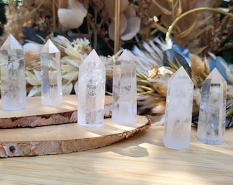 Rock crystal obelisk rock crystal tower gemstone crystal