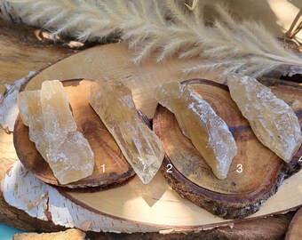 Calcite Rough Stone Honey Calcite Gemstone Tumbled Stone Aurangabad India
