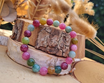Jade Bracelet Candy 8 mm Pearl Gemstone Bracelet