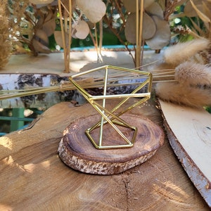 Ball Stand Gold Stand for Gemstone Balls Ball Holder Gemstone Ball Crystal Ball Stand Display