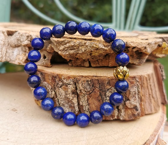 Lapis Lazuli Prayer Beads Mala | Crystal Life Technology Inc.