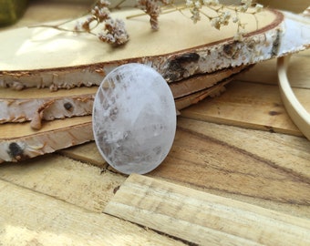 rock crystal stone gemstone palm stone