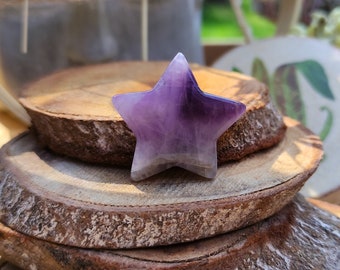 Amethyst Star Gemstone Talisman Star