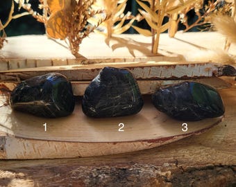 Tourmaline tumbled stone large black gemstone palm stone tumbled stones