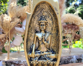 Buddha Statue Meditation Buddha Figure Hand Gold Yoga Decoration