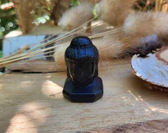 Tourmaline Buddha gemstone palm stone crystal Buddha
