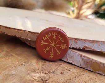 Jasper Compass Gemstone Talisman