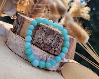 Jade Bracelet 8 mm Pearl Gemstone Bracelet