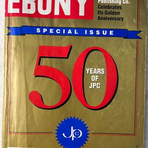 Ebony magazine vintage Nov. 1992 50 years of JPC special issue