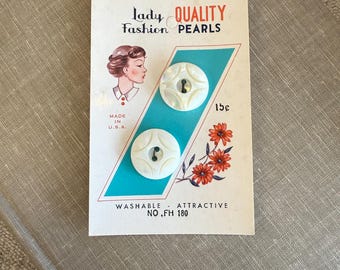 Vintage Mother Pearl Buttons