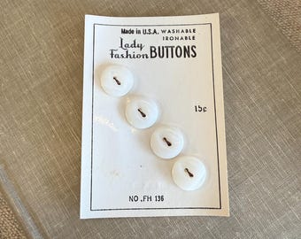 Vintage Mother Pearl Buttons