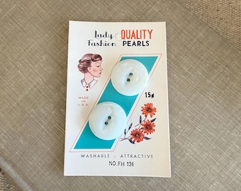 Vintage Mother Pearl Buttons