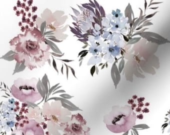 dusty purple crib bedding