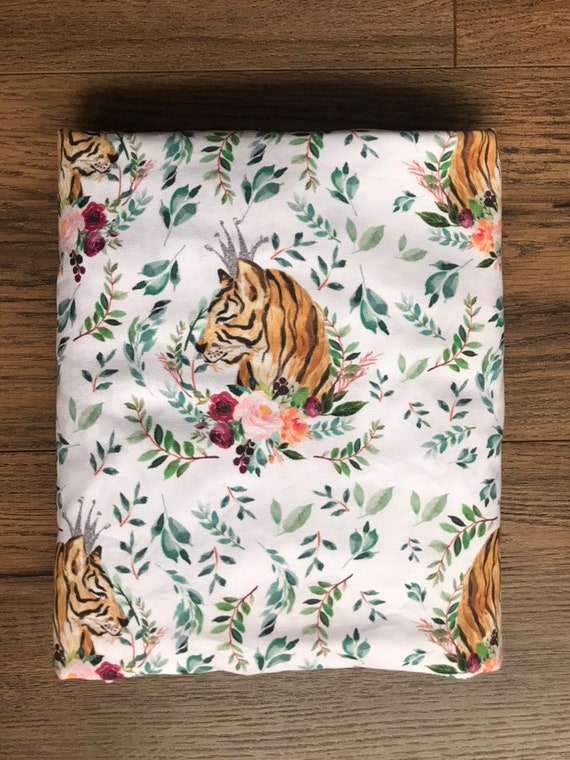 tiger crib sheets
