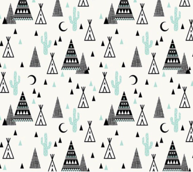 Tribal Fox Crib Bedding Set Tribal Boy Nursery Bedding Etsy