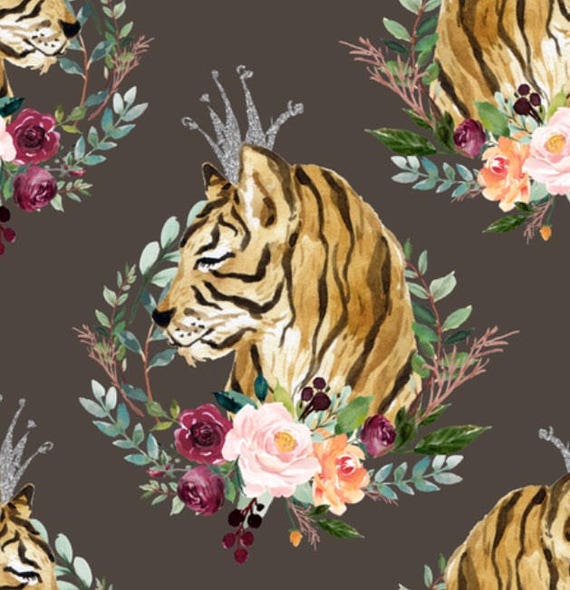tiger crib sheets