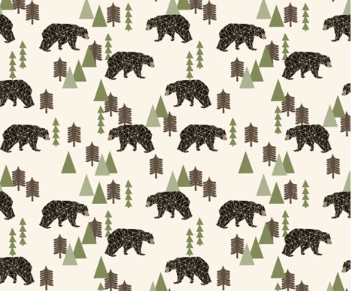 Bear Crib Bedding Set Rustic Bear Nursery Bedding Rustic Etsy Canada