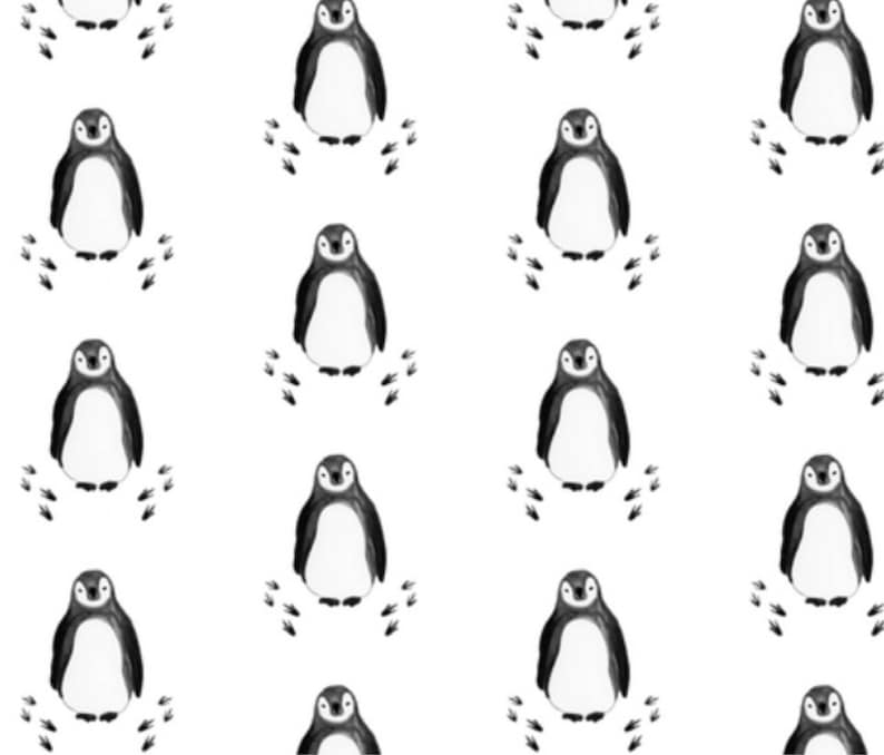 Arctic Animal Baby Bedding Set Black Mint & White Baby Crib Etsy