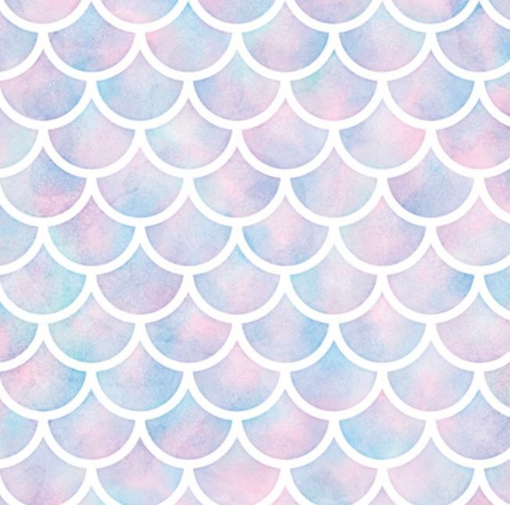 mermaid fitted crib sheet