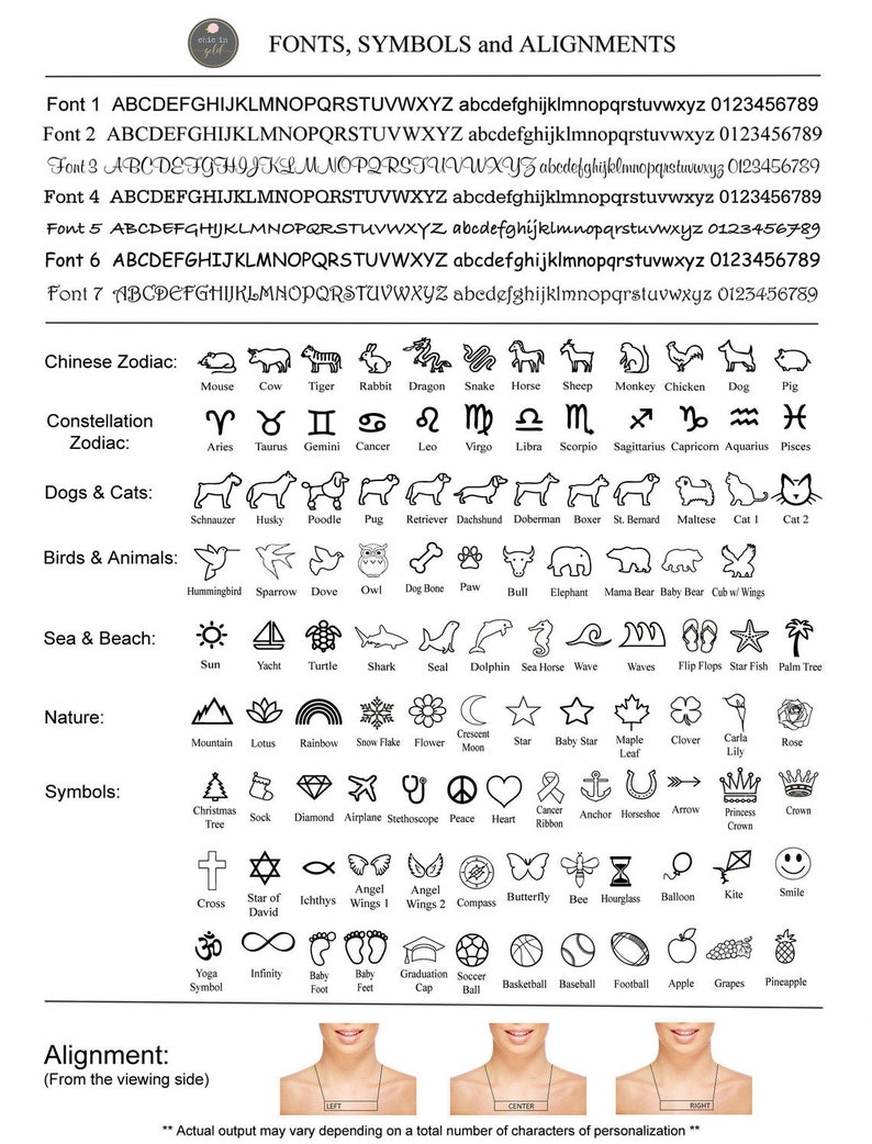 Puede incluir: Un gr&aacute;fico con diferentes fuentes, s&iacute;mbolos y opciones de alineaci&oacute;n. El gr&aacute;fico incluye una variedad de fuentes, s&iacute;mbolos y opciones de alineaci&oacute;n para usar en proyectos de dise&ntilde;o. El gr&aacute;fico est&aacute; organizado en categor&iacute;as como fuentes, s&iacute;mbolos y alineaci&oacute;n.