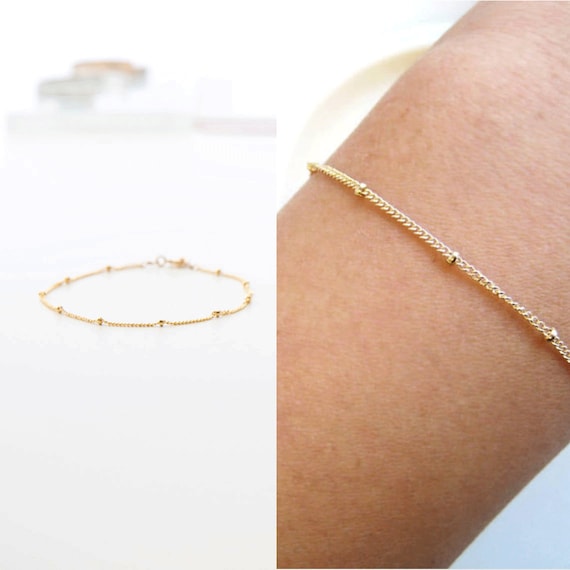 Amazon.com: Elegant jewel box Women Statement bar bracelet with diamonds in  solid gold 9k,14k & 18k, Diamond bar bracelet : Handmade Products
