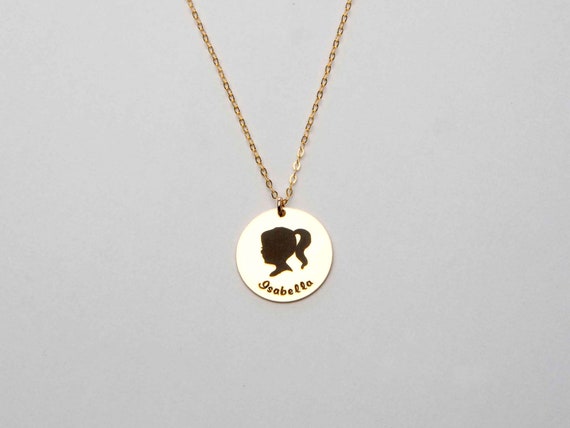 Silhouette necklace hotsell for mom