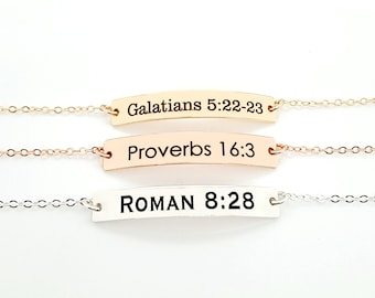 Christian Bracelets for Women Bible Verse Bracelet Faith Bracelet Christian Jewelry - CG501B.