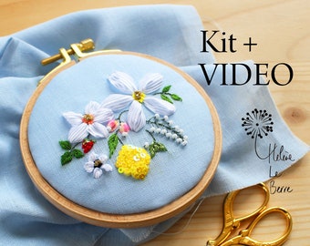 Kit de Broderie "CITRON MIGNON" Tambour