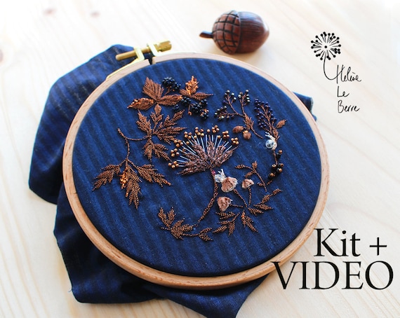 Kit broderie Customisation, la Désinvolte (sans tambour)