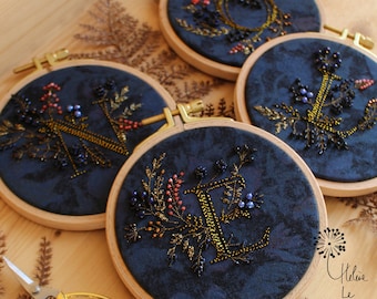 Kit de Broderie "NOËL" avec 4 tambours