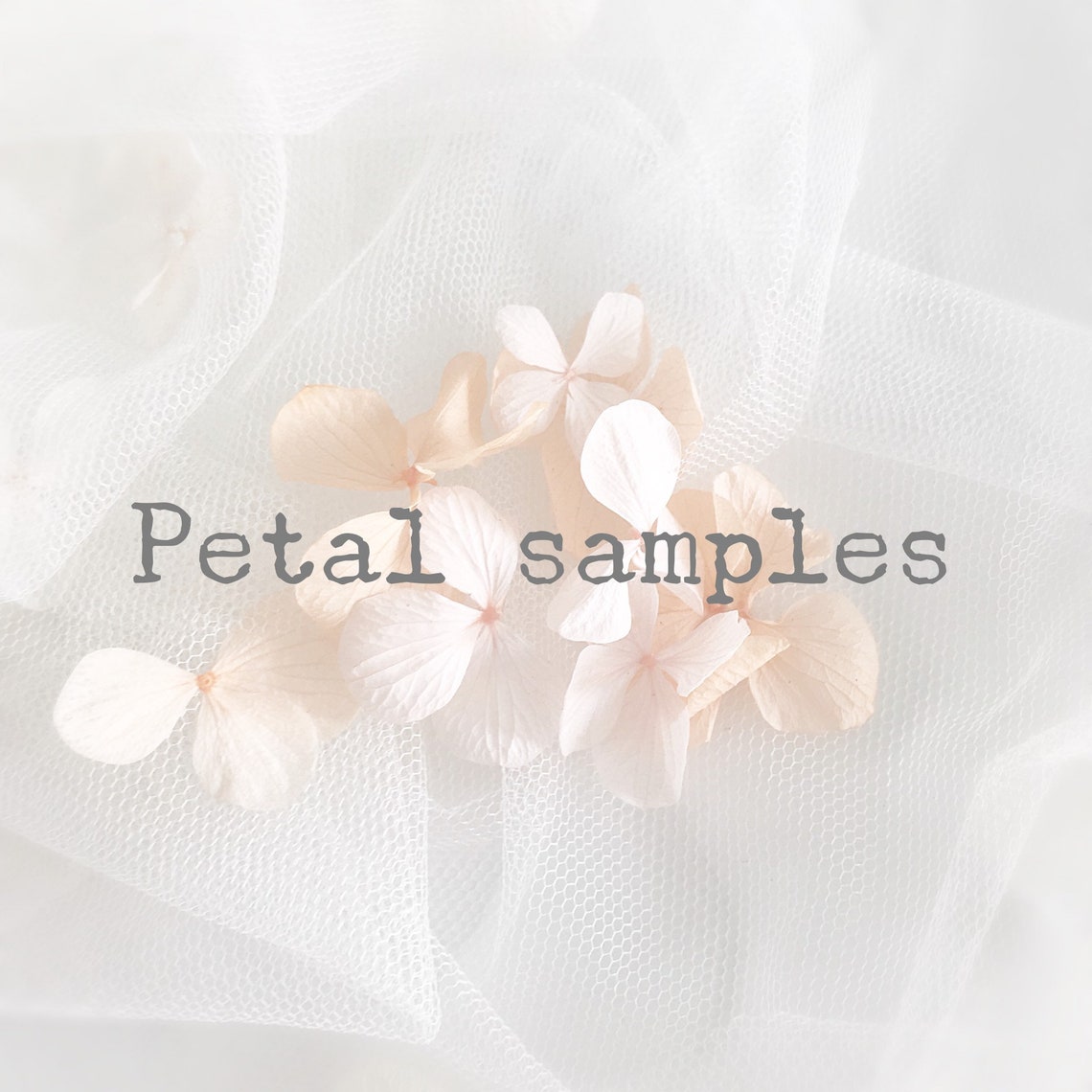 Petal Veil Samples Petal Veil Flower Veil Cathedral Veil Etsy