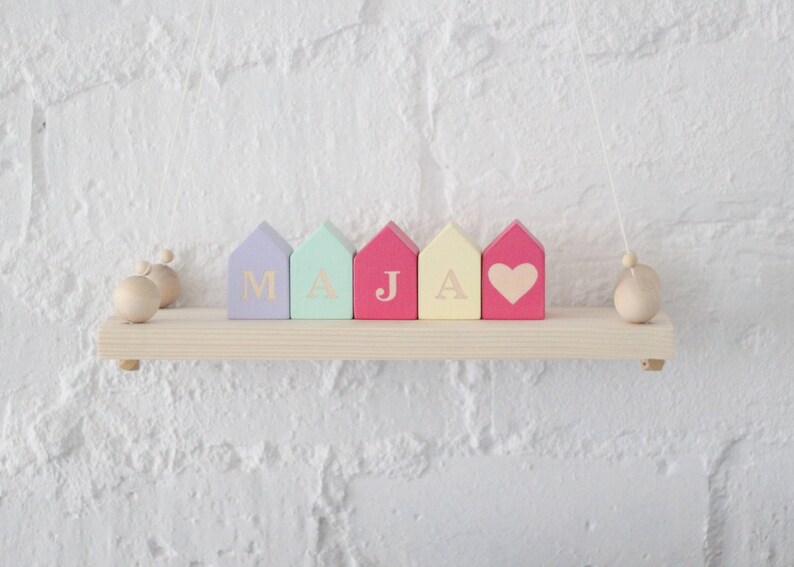 etsy baby name blocks