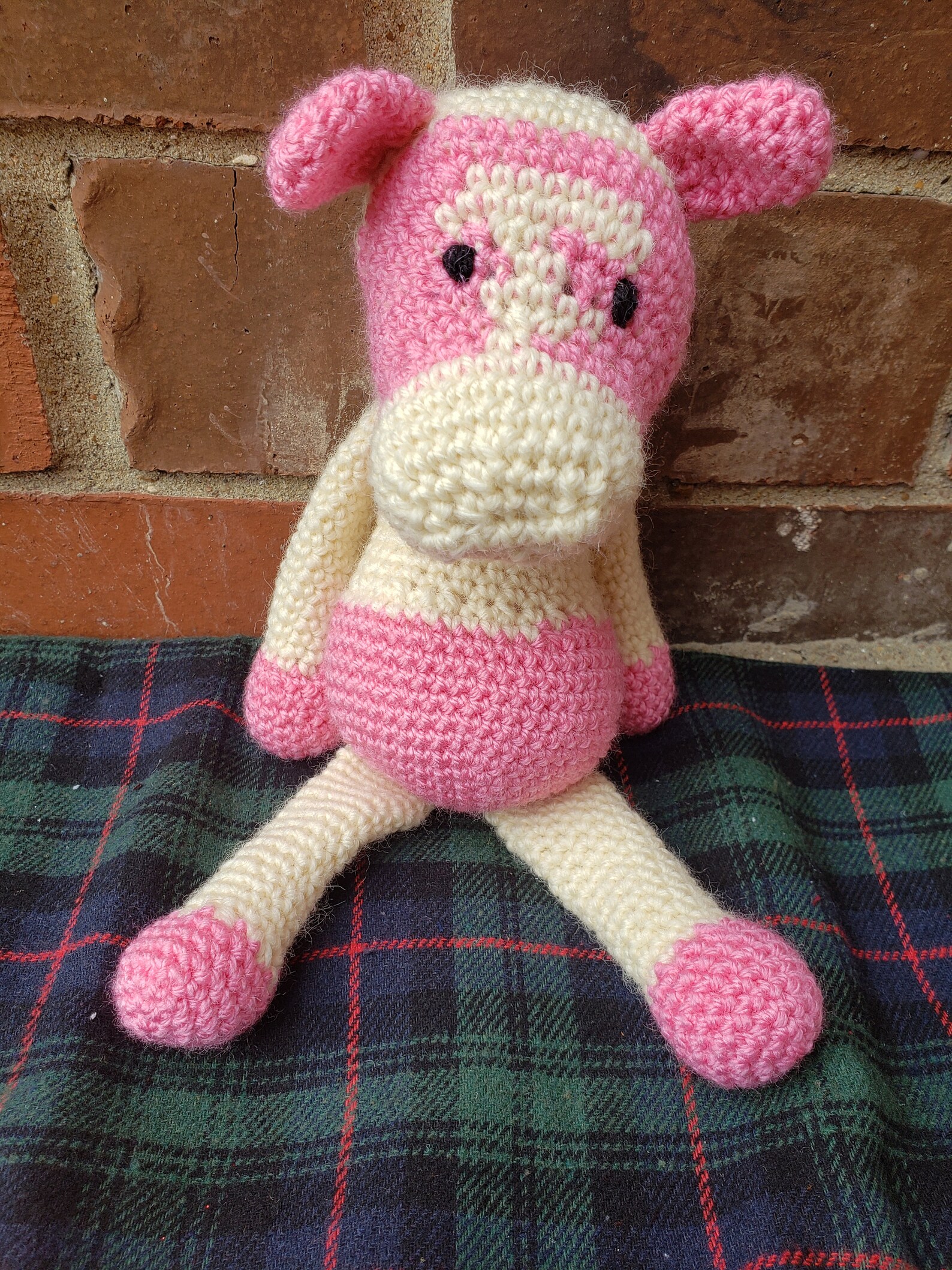 Pink Cow Plushie Child's Toy | Etsy
