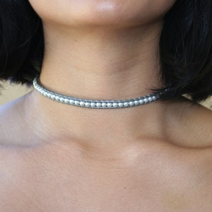 Wrap de perles RAS de cou ou un Bracelet en cuir