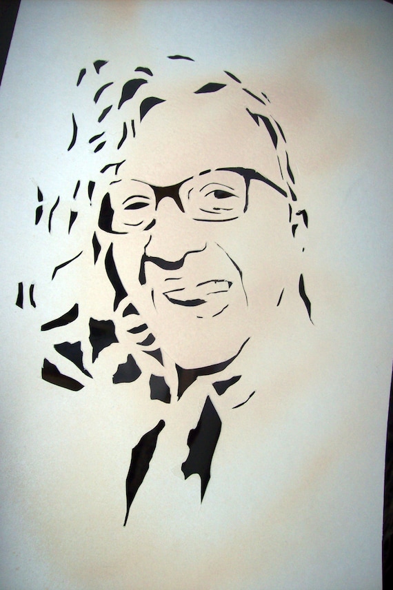 Cardboard stencil Etsy