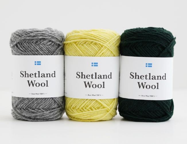 Laine Shetland Rustique D'agneau - 200g - Écheveau 2/6NM - Fil Brut Blanc Ecru - Marque YTYF