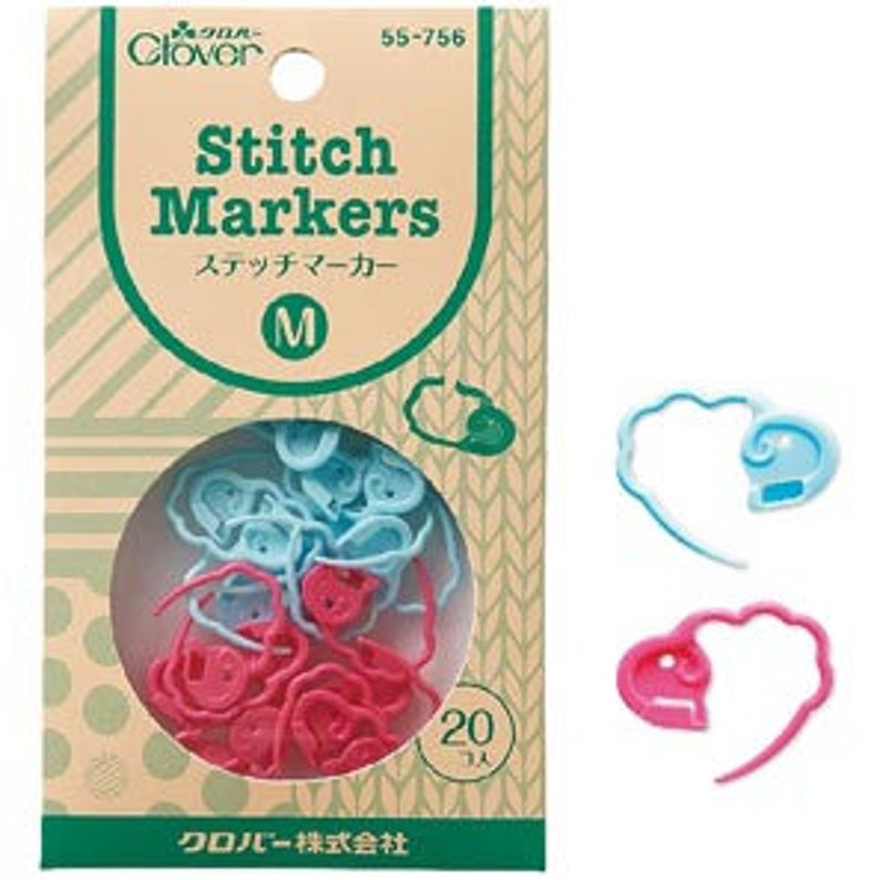Clover Quick Locking Stitch Markers Small/Medium/Large Etsy