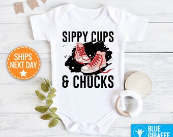 converse baby onesie