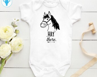 baby boy clothes with horses