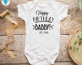 happy birthday dad baby outfit