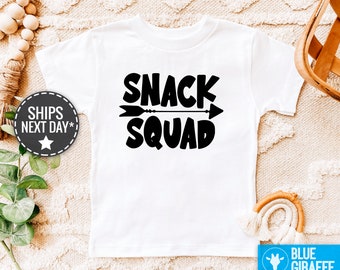 Chemise pour tout-petits Snack Squad, grenouillère bébé rigolote®, joli cadeau de baby shower