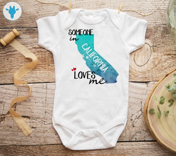 California Girl Baby Onesie California Girl Baby Onesie
