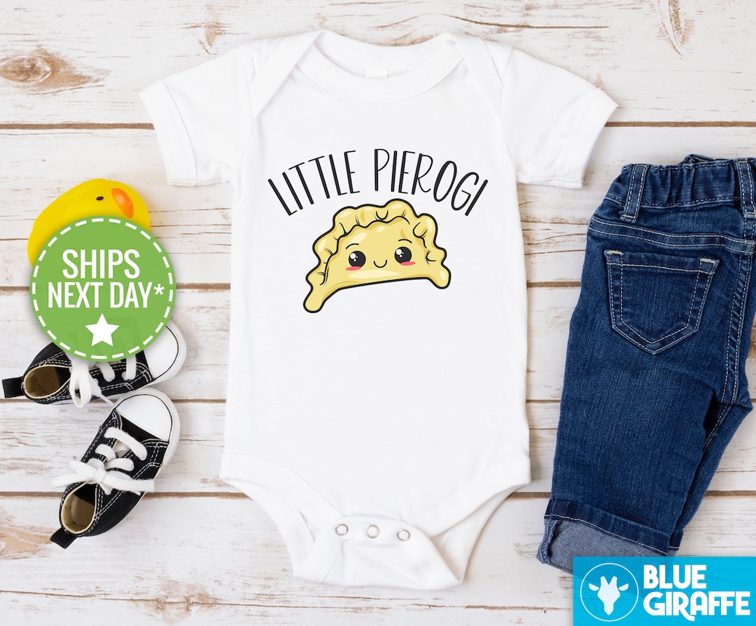 Little Pierogi Onesie® Polish Onesie® Food Baby Bodysuit Etsy